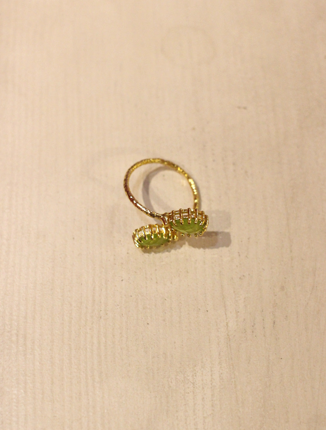 ダブルティアドロップリング