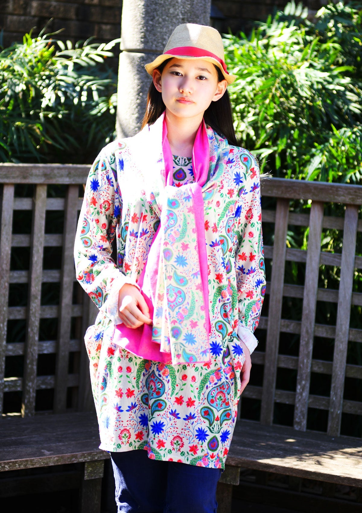 ピーコックフラワーチュニック★SALE★ (detail 6) - ROUROU | Yokohama Chinatown Asian Fashion