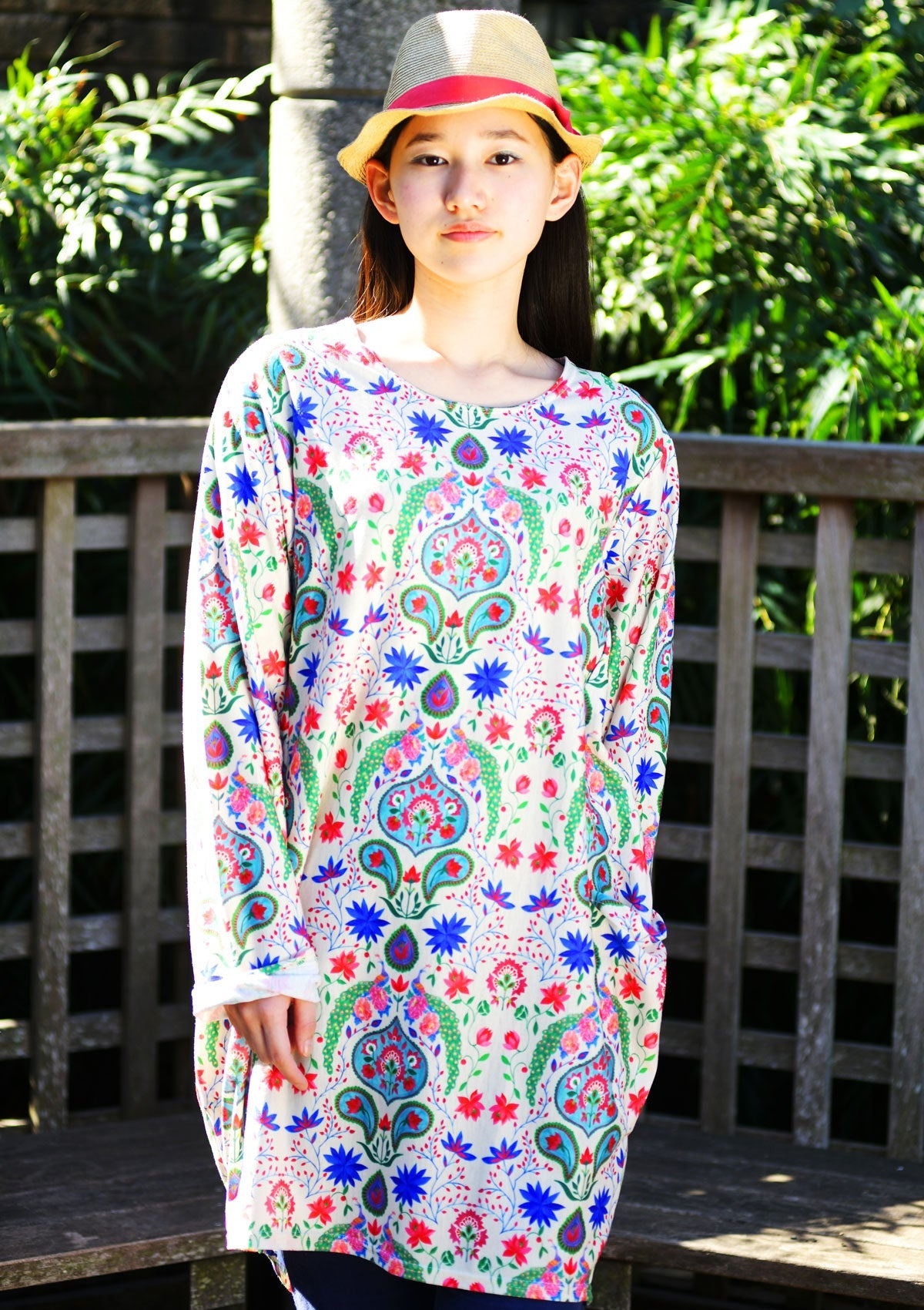ピーコックフラワーチュニック★SALE★ (detail 5) - ROUROU | Yokohama Chinatown Asian Fashion