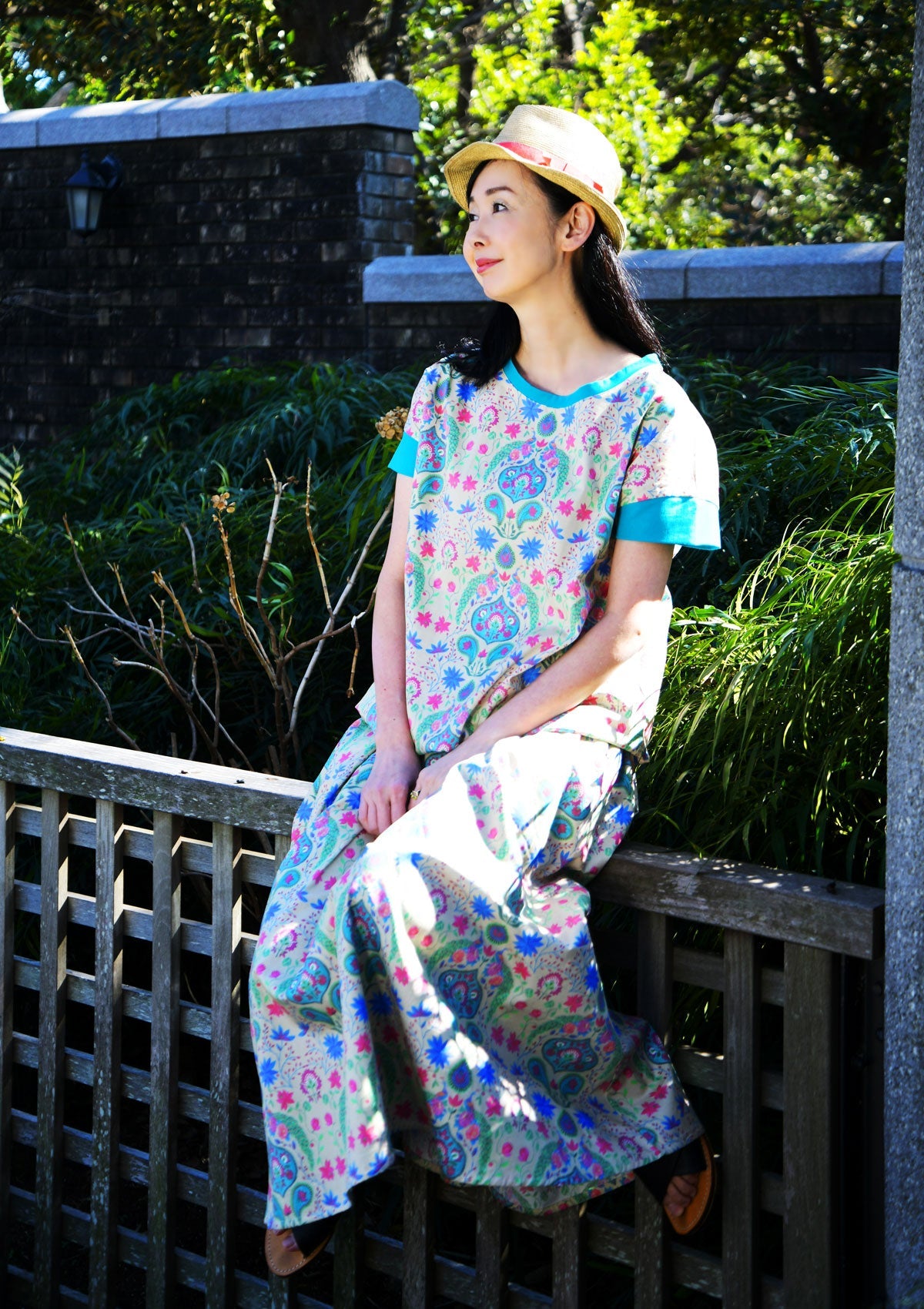 ピーコックフラワーカットソー★SALE★ (detail 4) - ROUROU | Yokohama Chinatown Asian Fashion