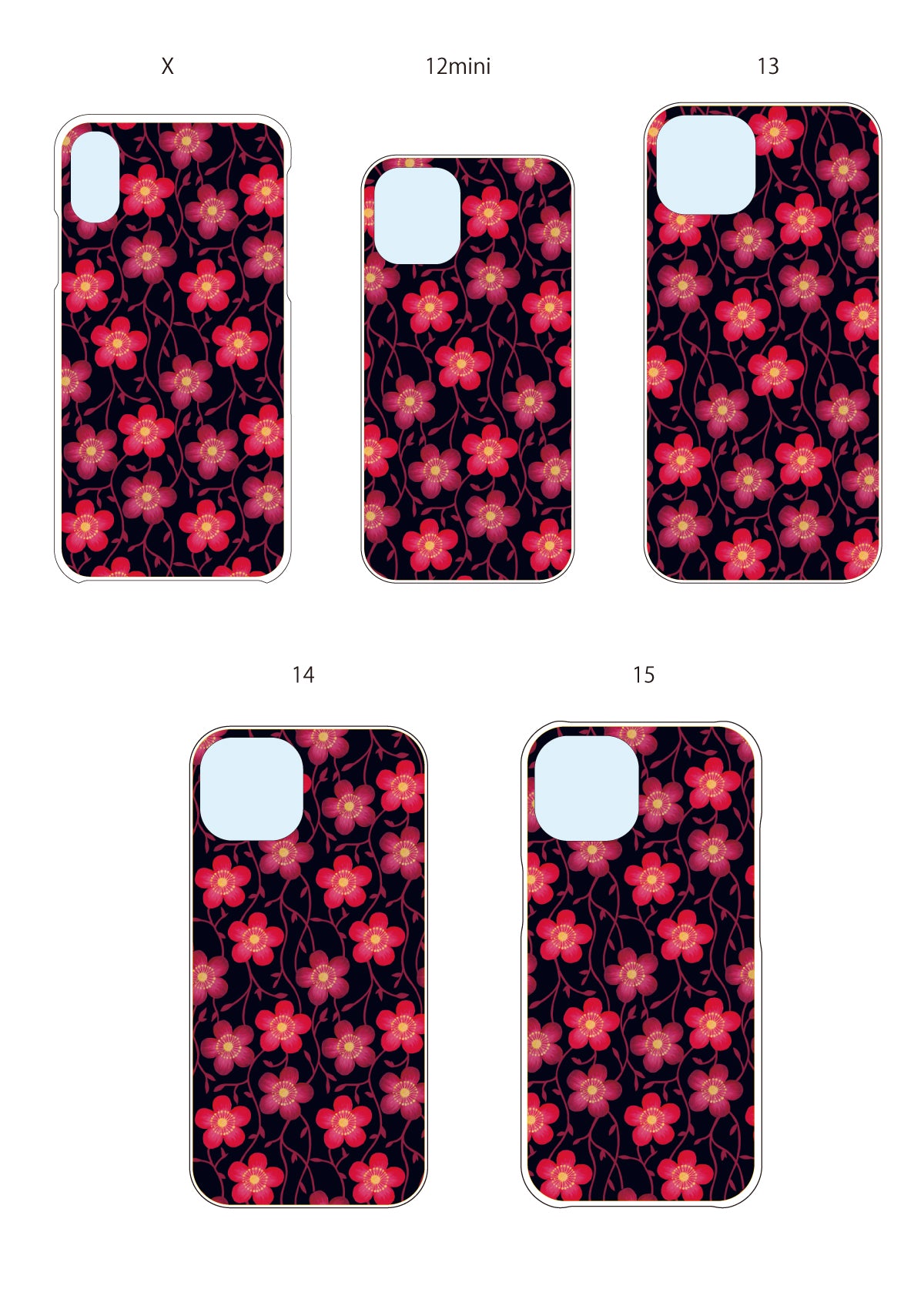 ROUROUスマートフォンケース(iphone)