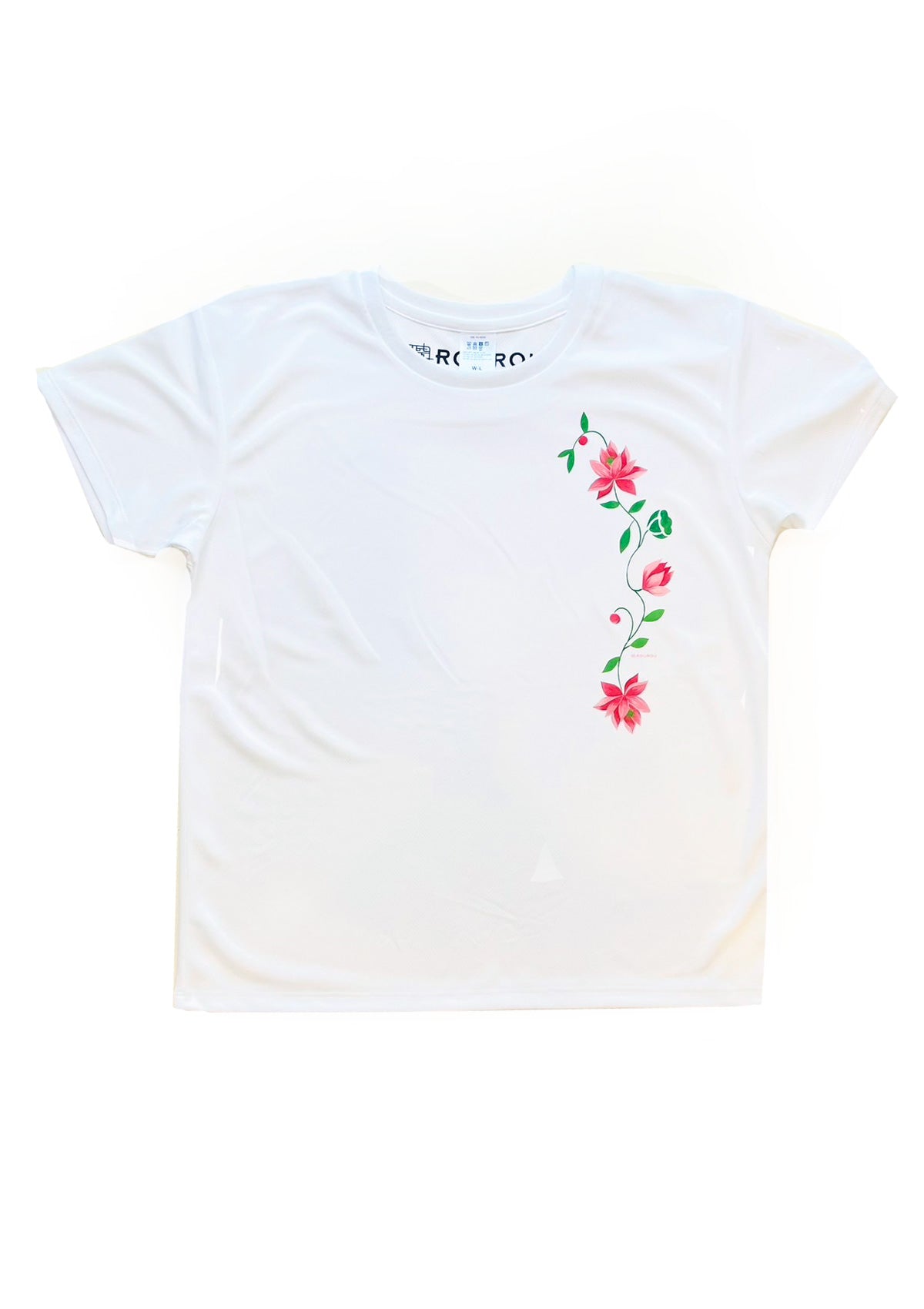 ロータスプリントドライTシャツ★SALE★ (detail 12) - ROUROU | Yokohama Chinatown Asian Fashion