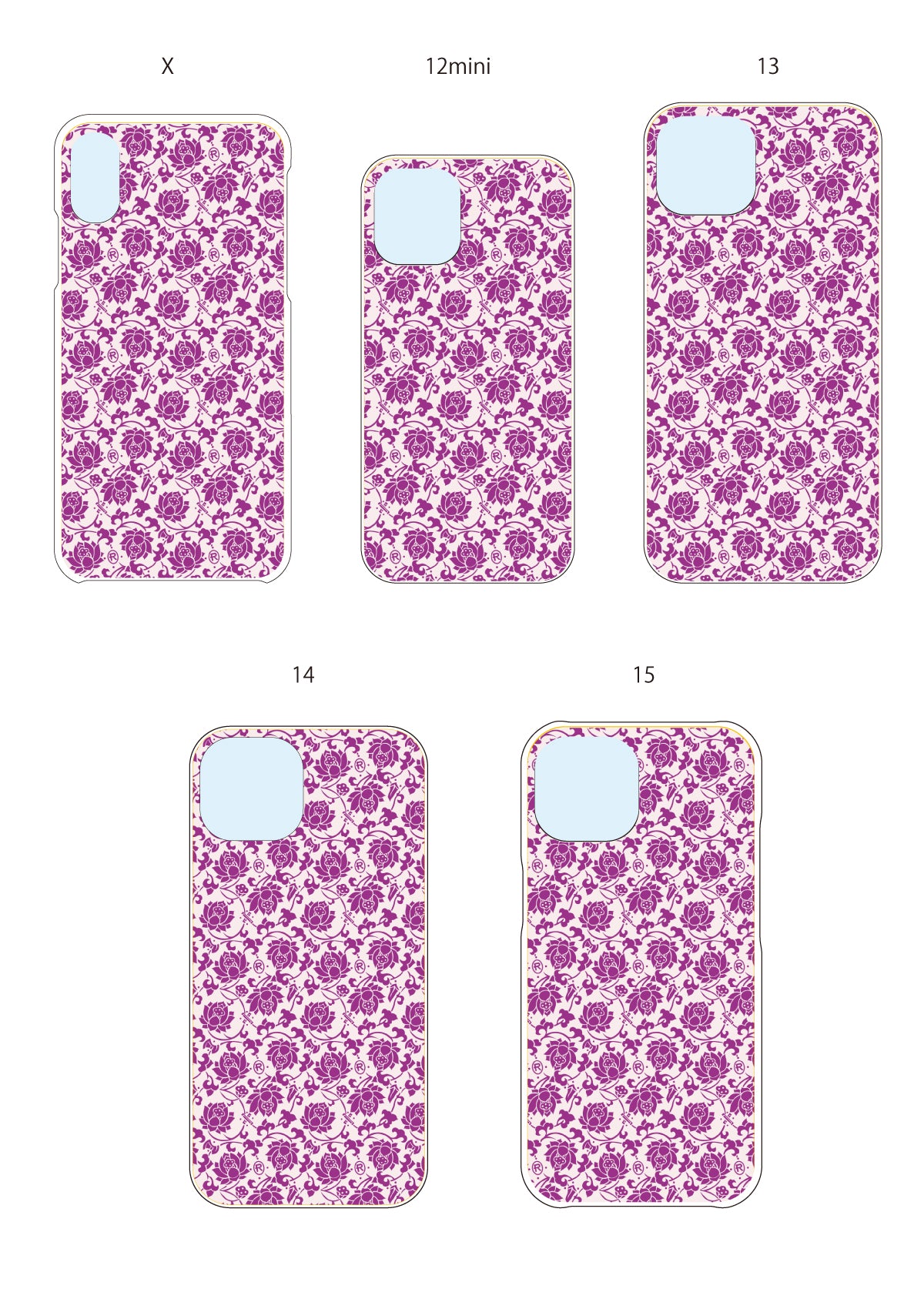 ROUROUスマートフォンケース(iphone)