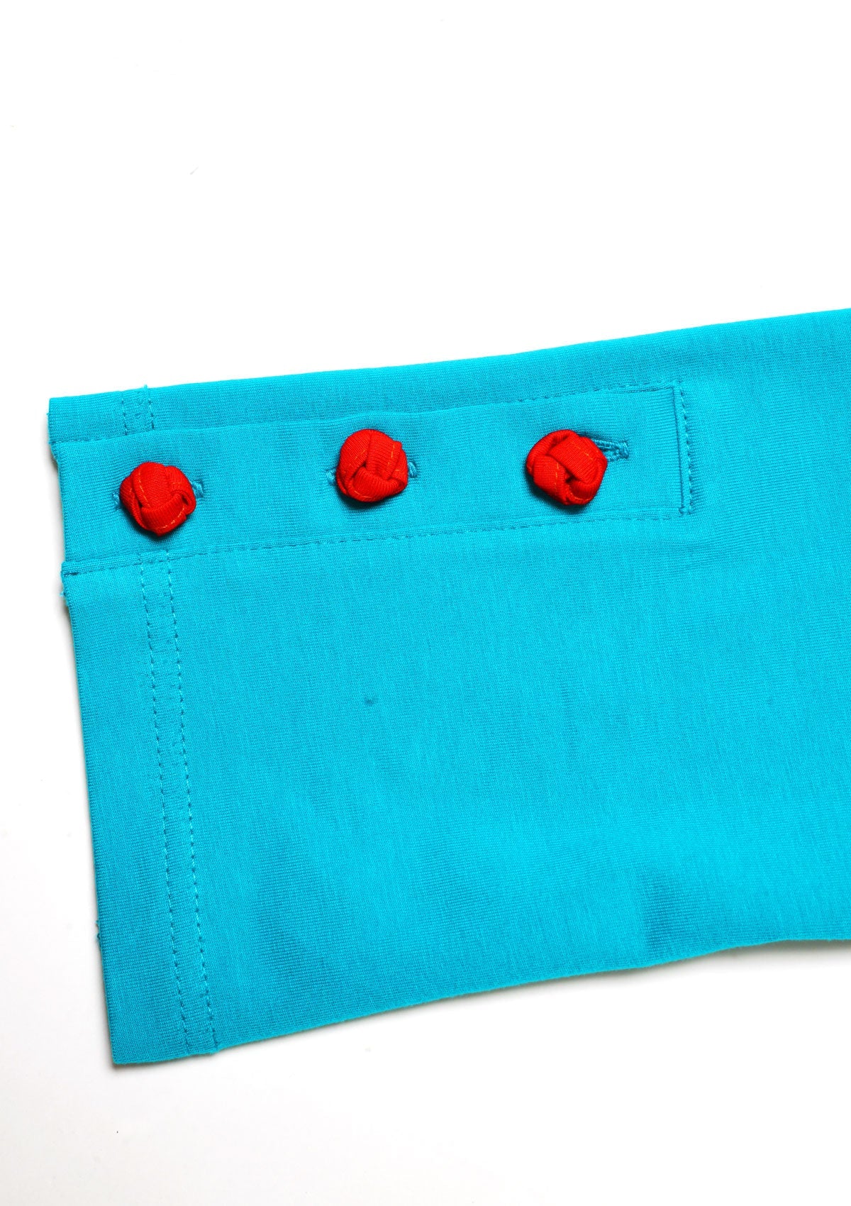 ティアドロップロータス刺繍チュニック★SALE★ (detail 7) - ROUROU | Yokohama Chinatown Asian Fashion