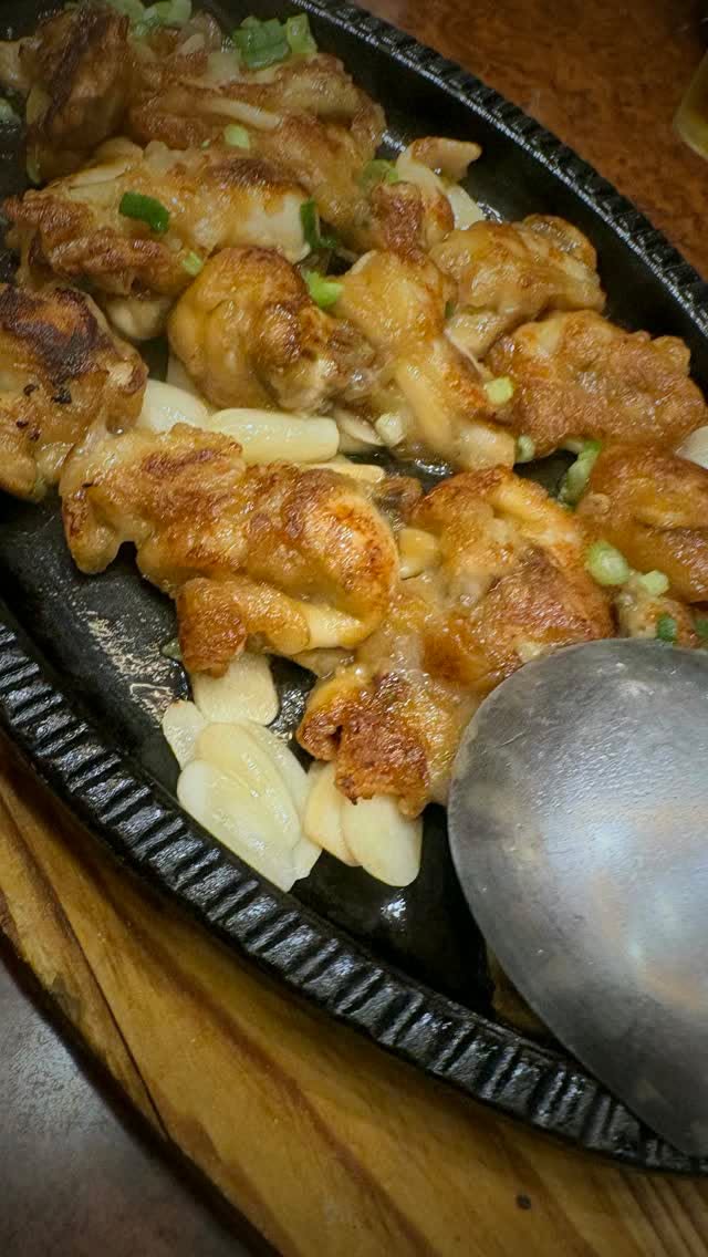 慶福楼のマテ貝のXO醬ソテー