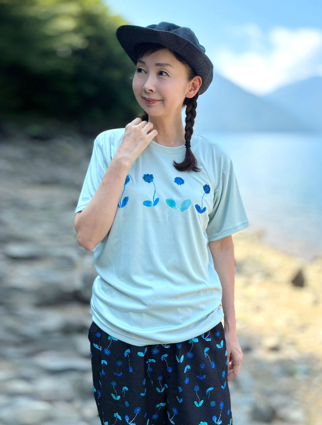 ブルータンポポドライTシャツ