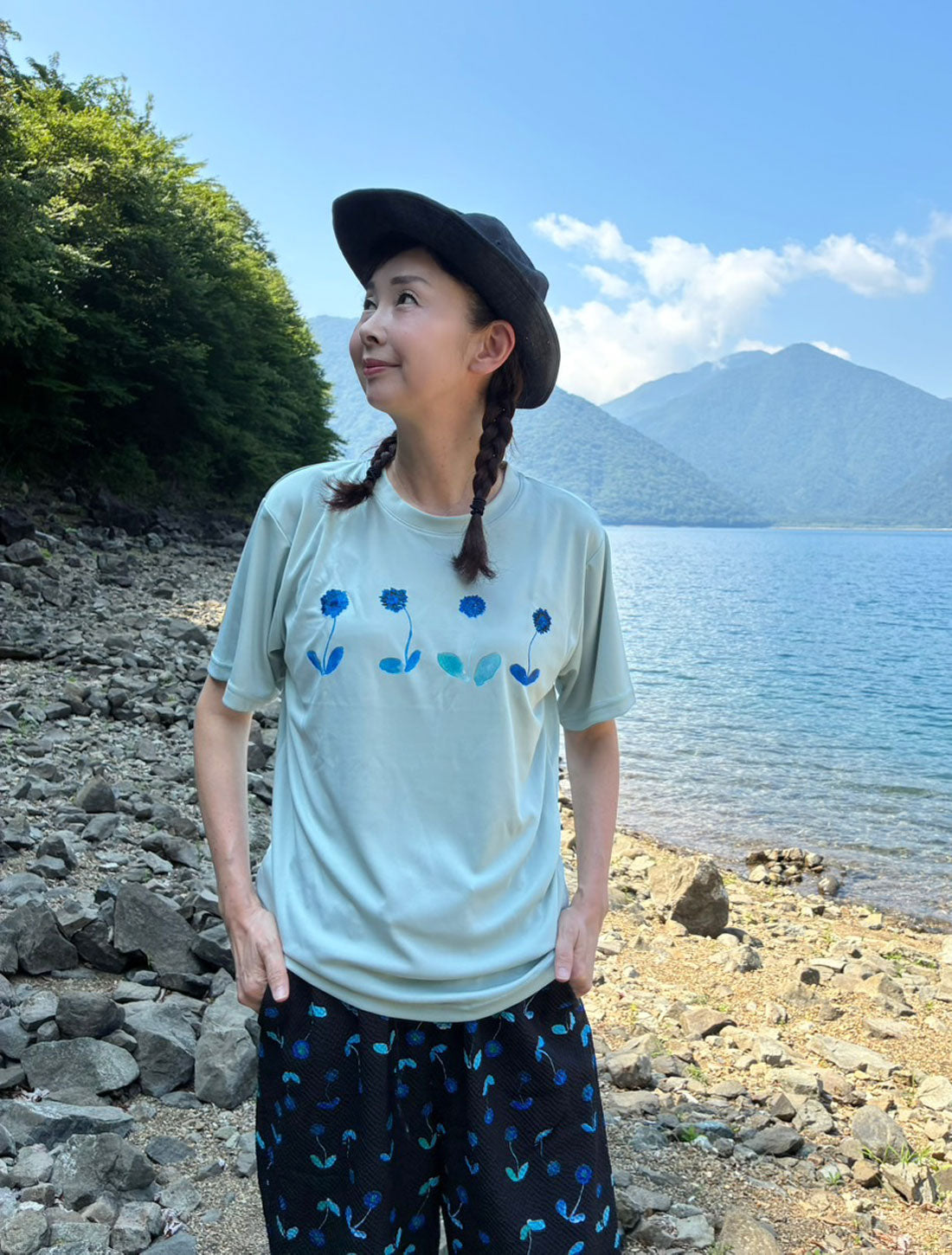ブルータンポポドライTシャツ