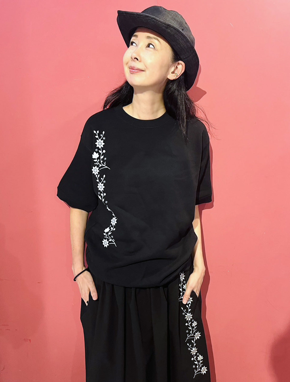 モロッコプリント裏パイルT シャツ (クリックポスト)★SALE★ (detail 8) - ROUROU | Yokohama Chinatown Asian Fashion