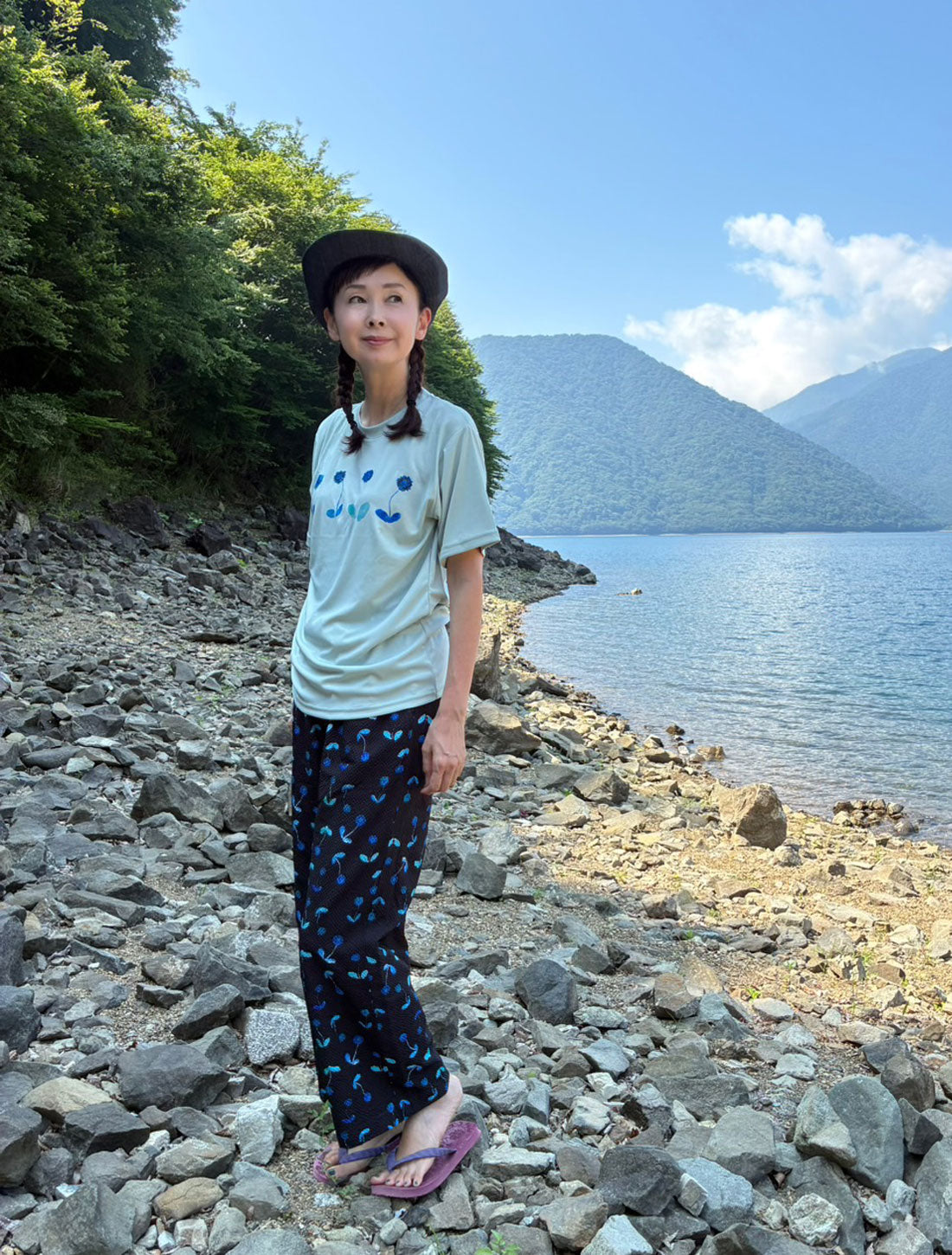 ブルータンポポドライTシャツ