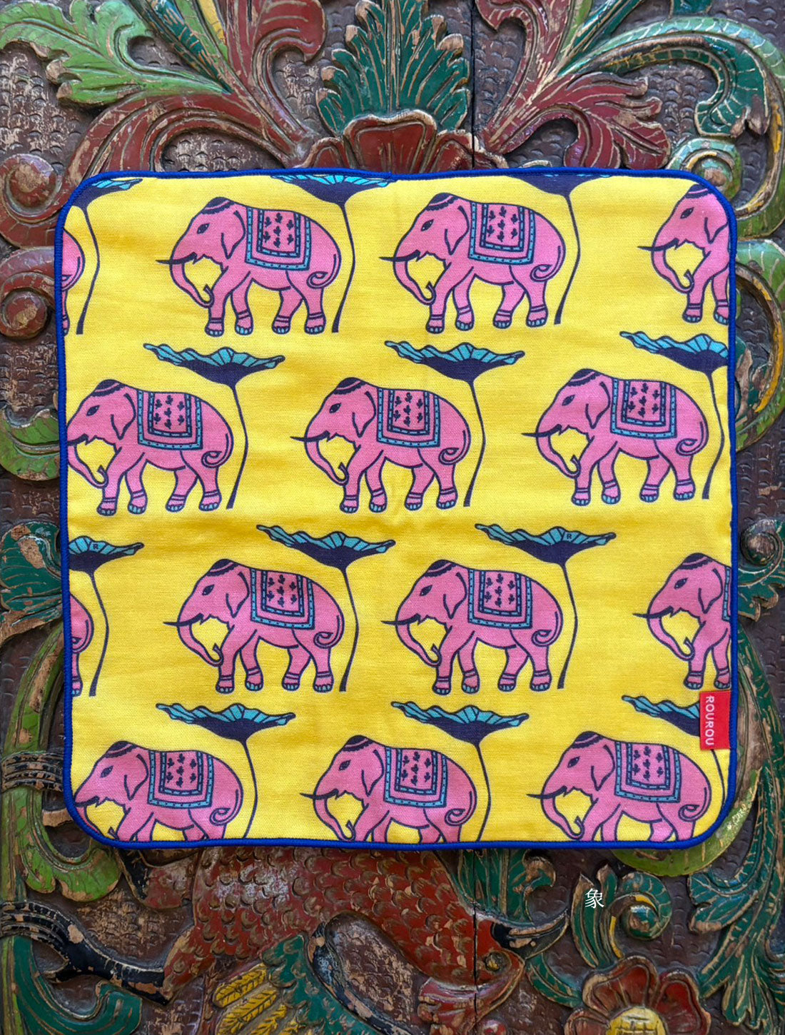 ROUROU Printed Gauze Handkerchief Towel