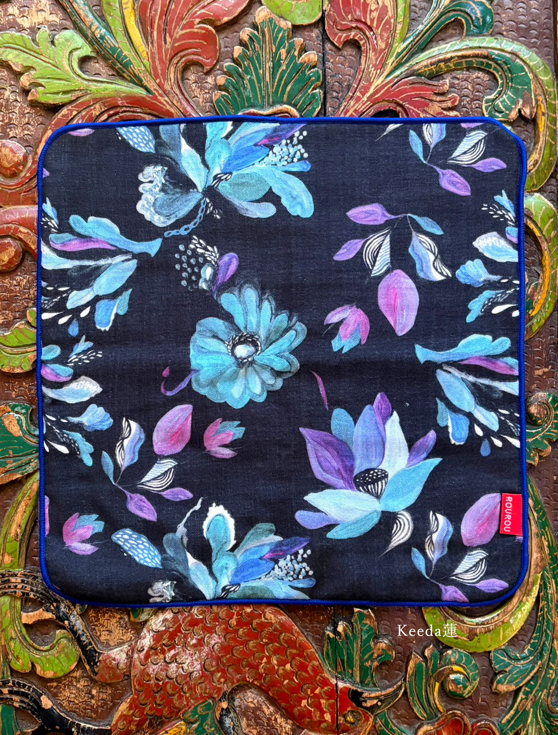 ROUROU Printed Gauze Handkerchief Towel