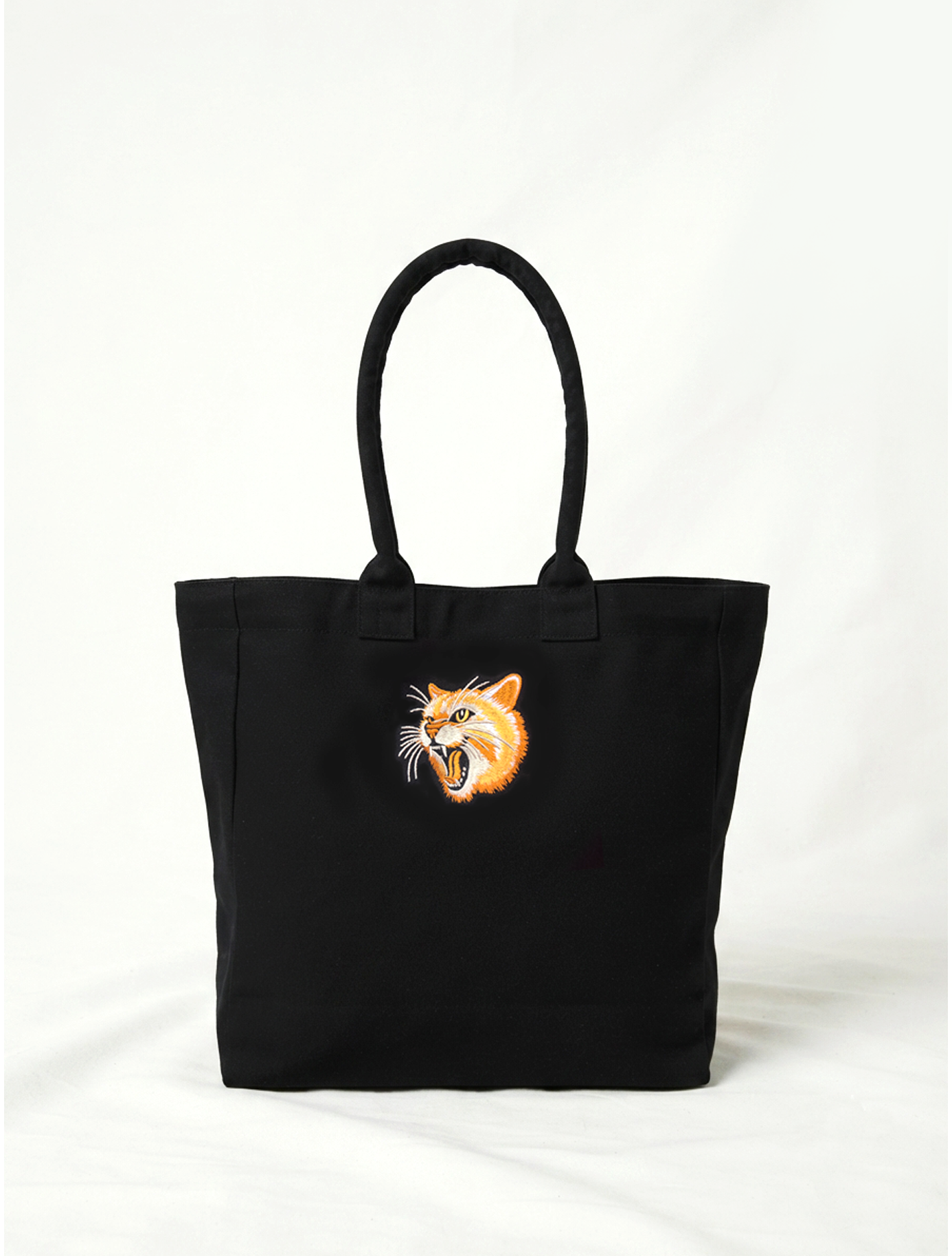 猫刺繍トートバッグ