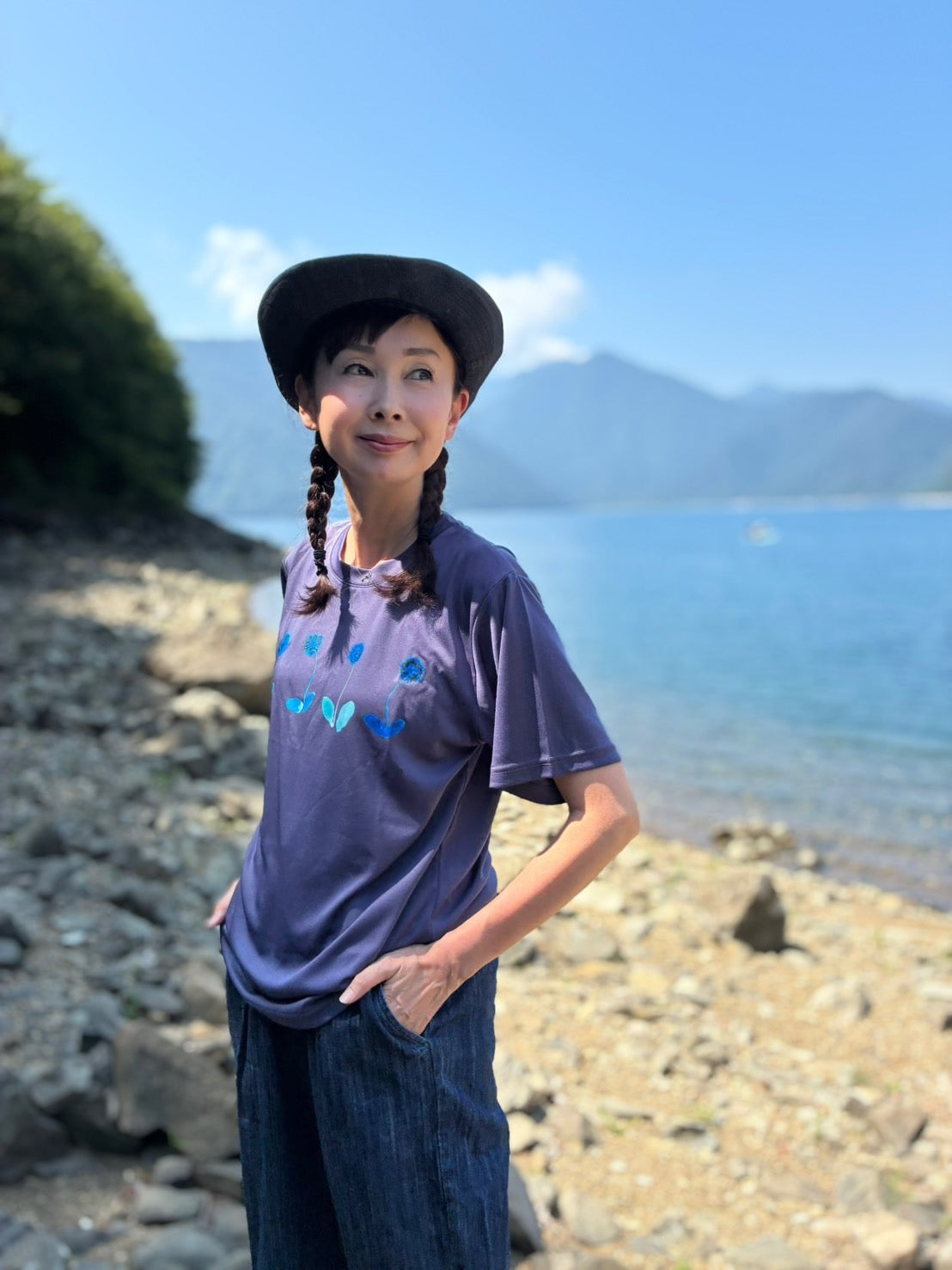 ブルータンポポドライTシャツ