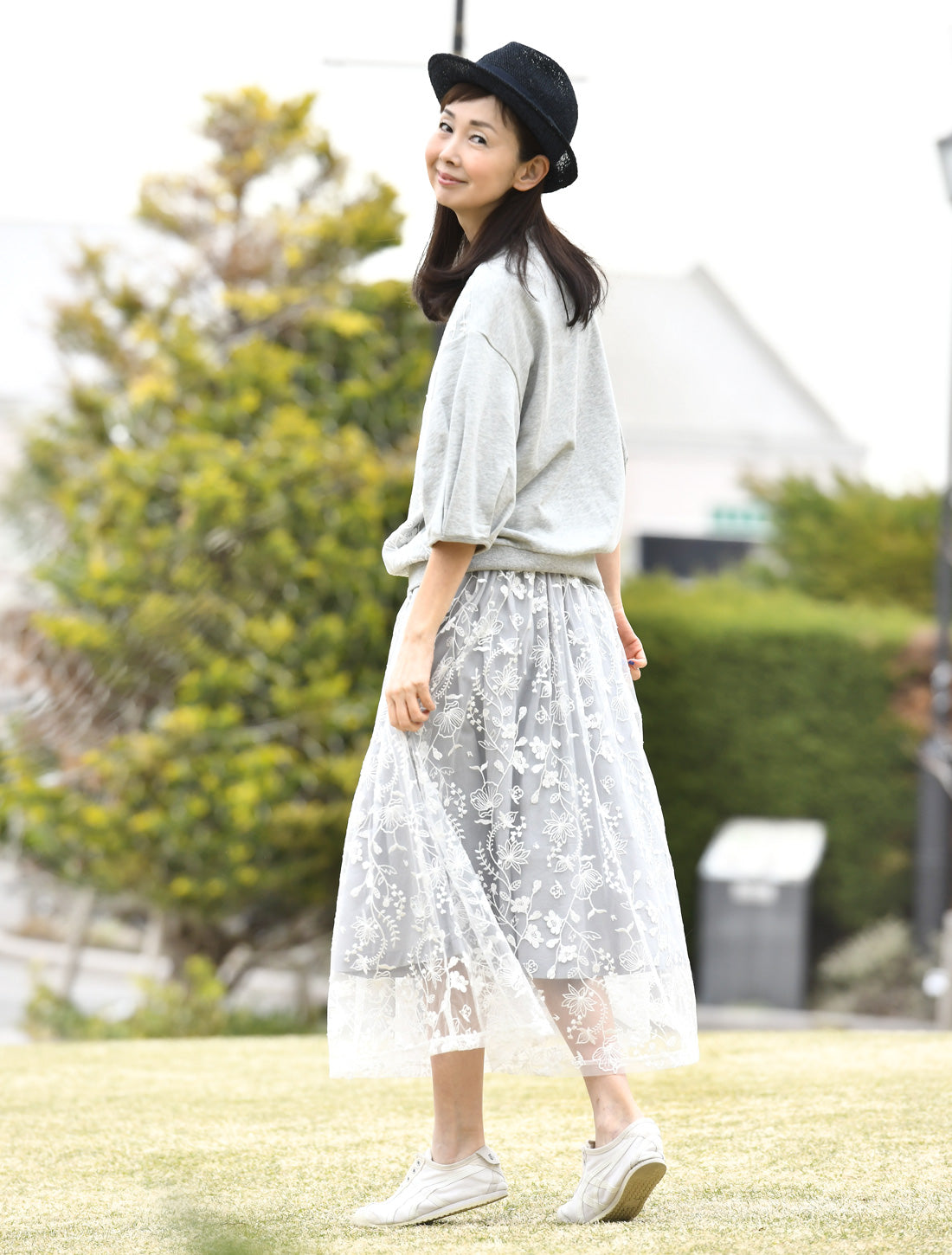 Teardrop Lotus Embroidered Tunic [2024SS] *Reservation*