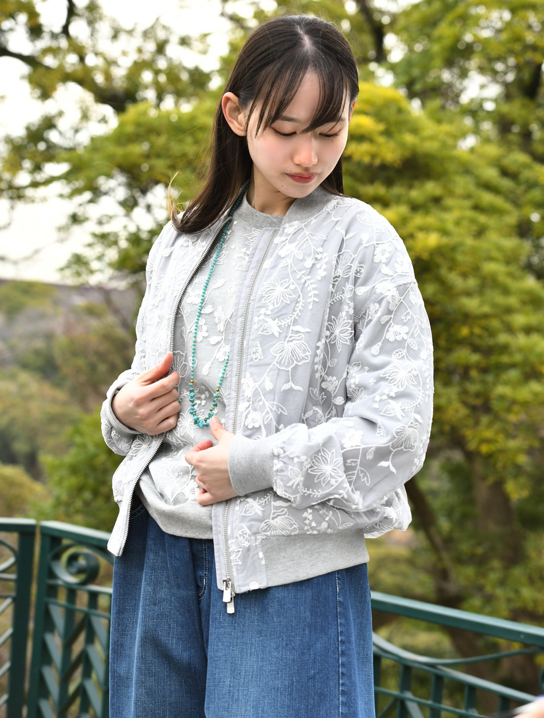 Teardrop Lotus Embroidered Tunic [2024SS] *Reservation*