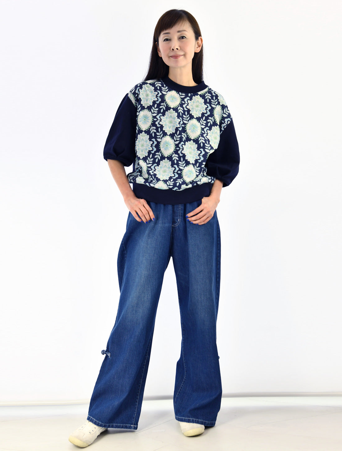 Teardrop Lotus Embroidered Tunic [2024SS] *Reservation*
