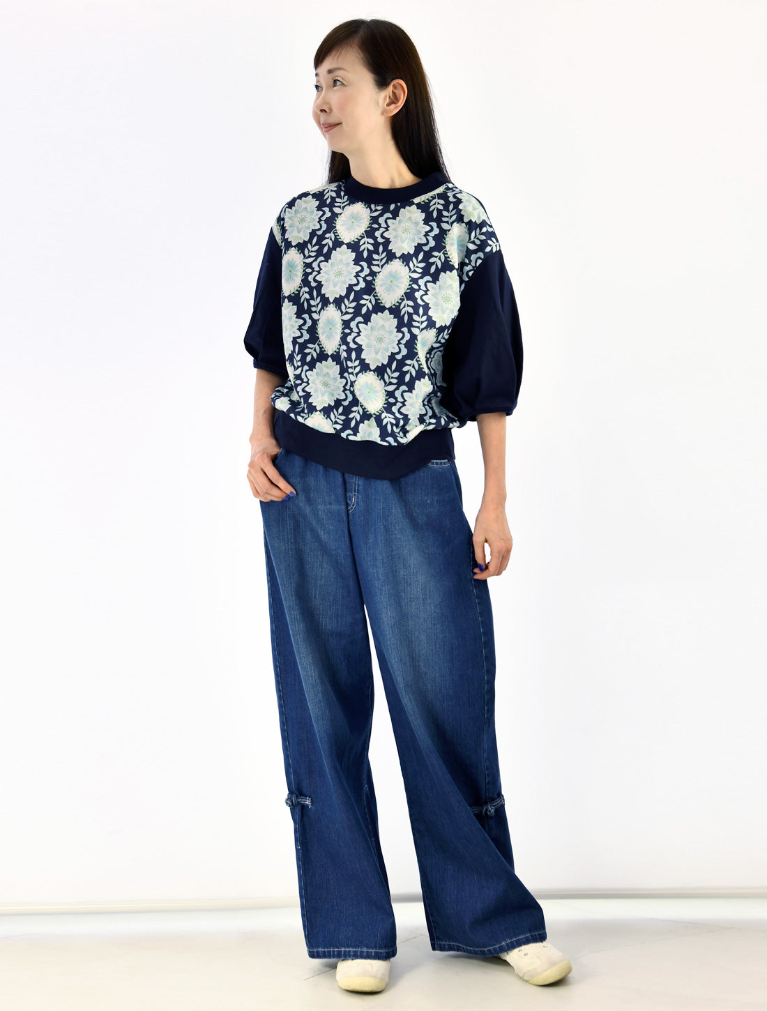 Teardrop Lotus Embroidered Tunic [2024SS] *Reservation*