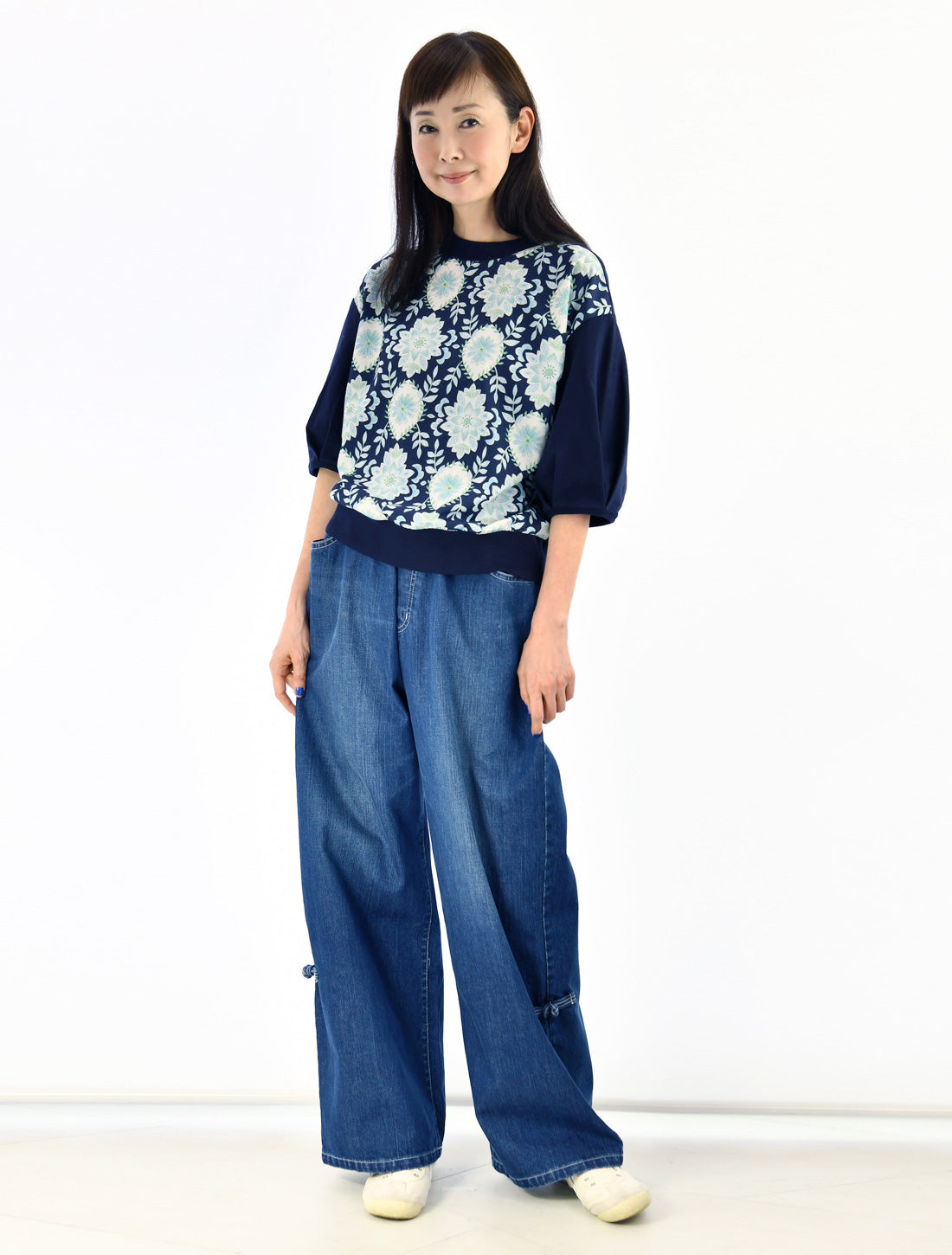 Teardrop Lotus Embroidered Tunic [2024SS] *Reservation*