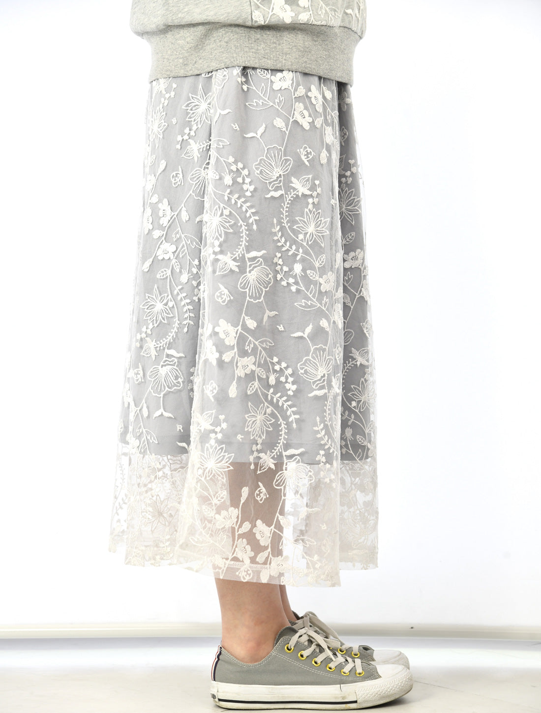 Teardrop Lotus Embroidered Tunic [2024SS] *Reservation*