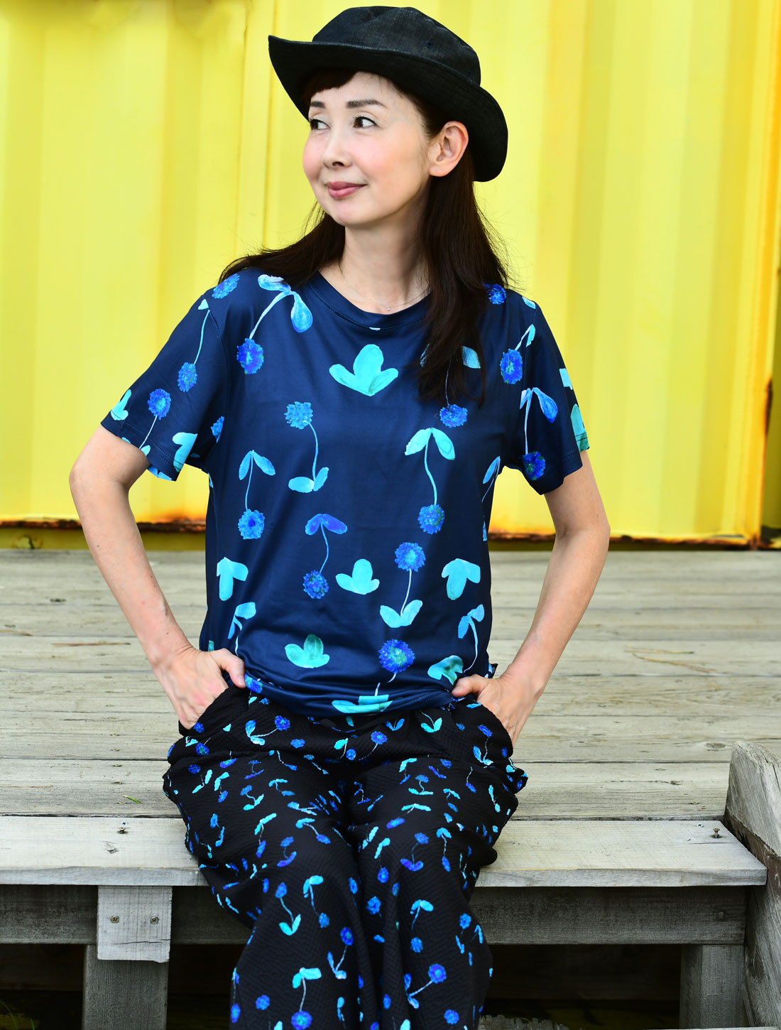 66の日★ブルータンポポTシャツ