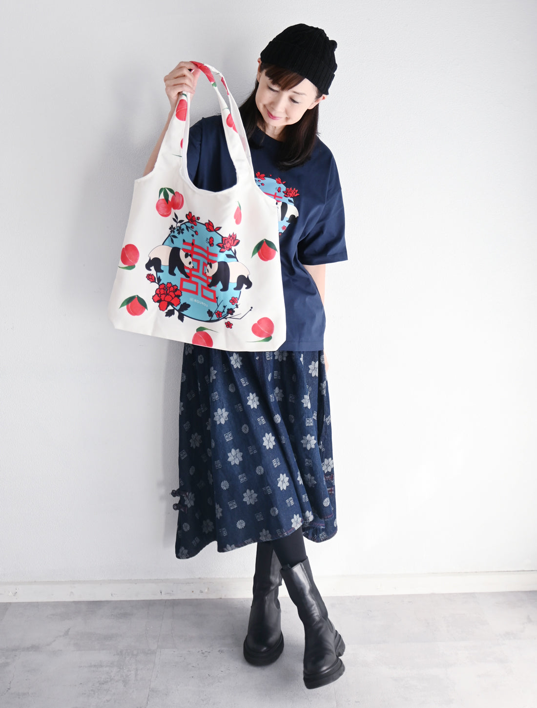 【25周年】笑門来福キャンバストートバッグ