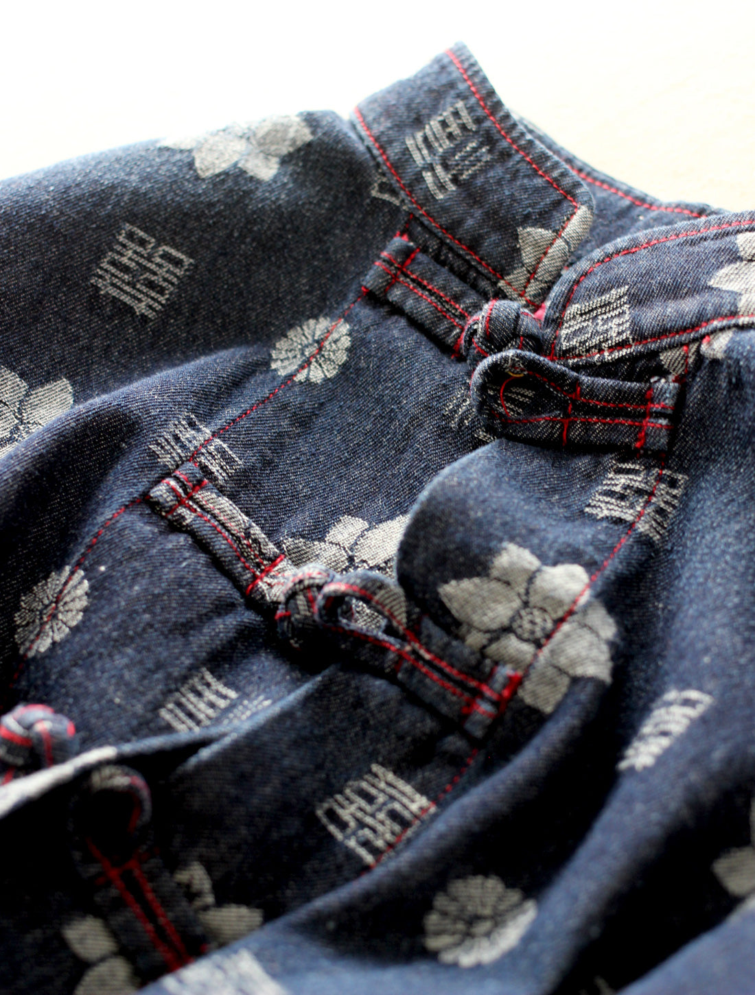 【25周年】福モノグラムジャカードデニムシャツ※予約