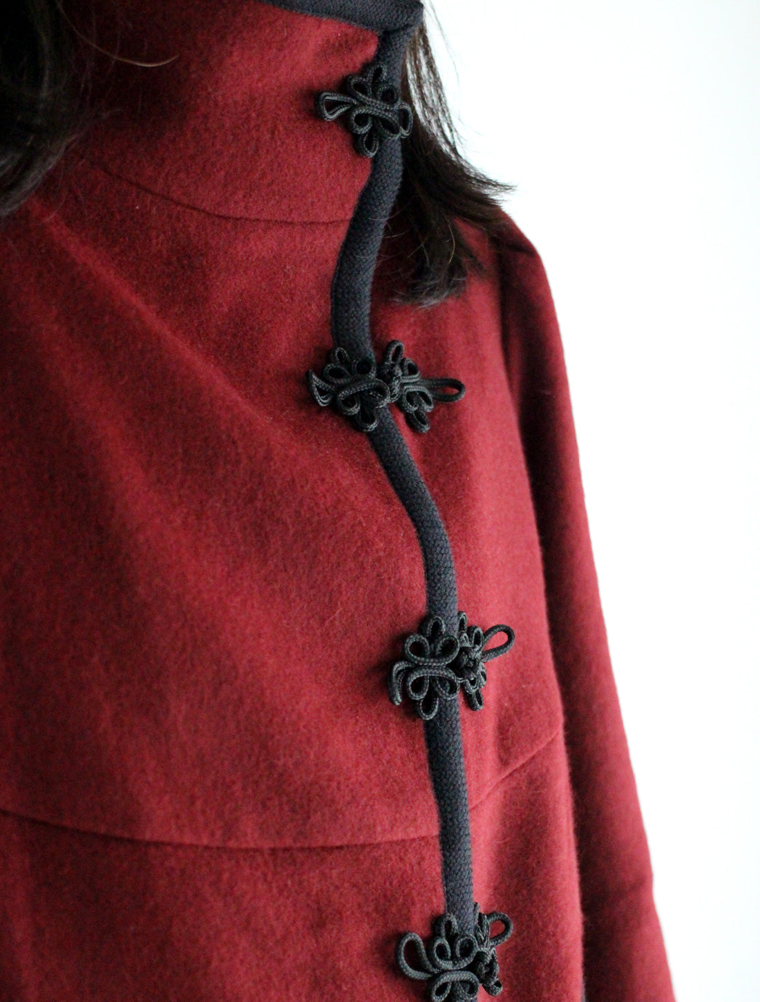 【25周年】チャイナ釦ショートコート