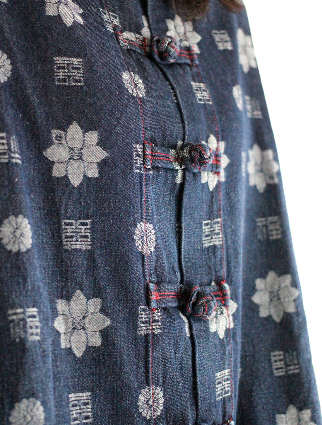 【25周年】福モノグラムジャカードデニムシャツ※予約