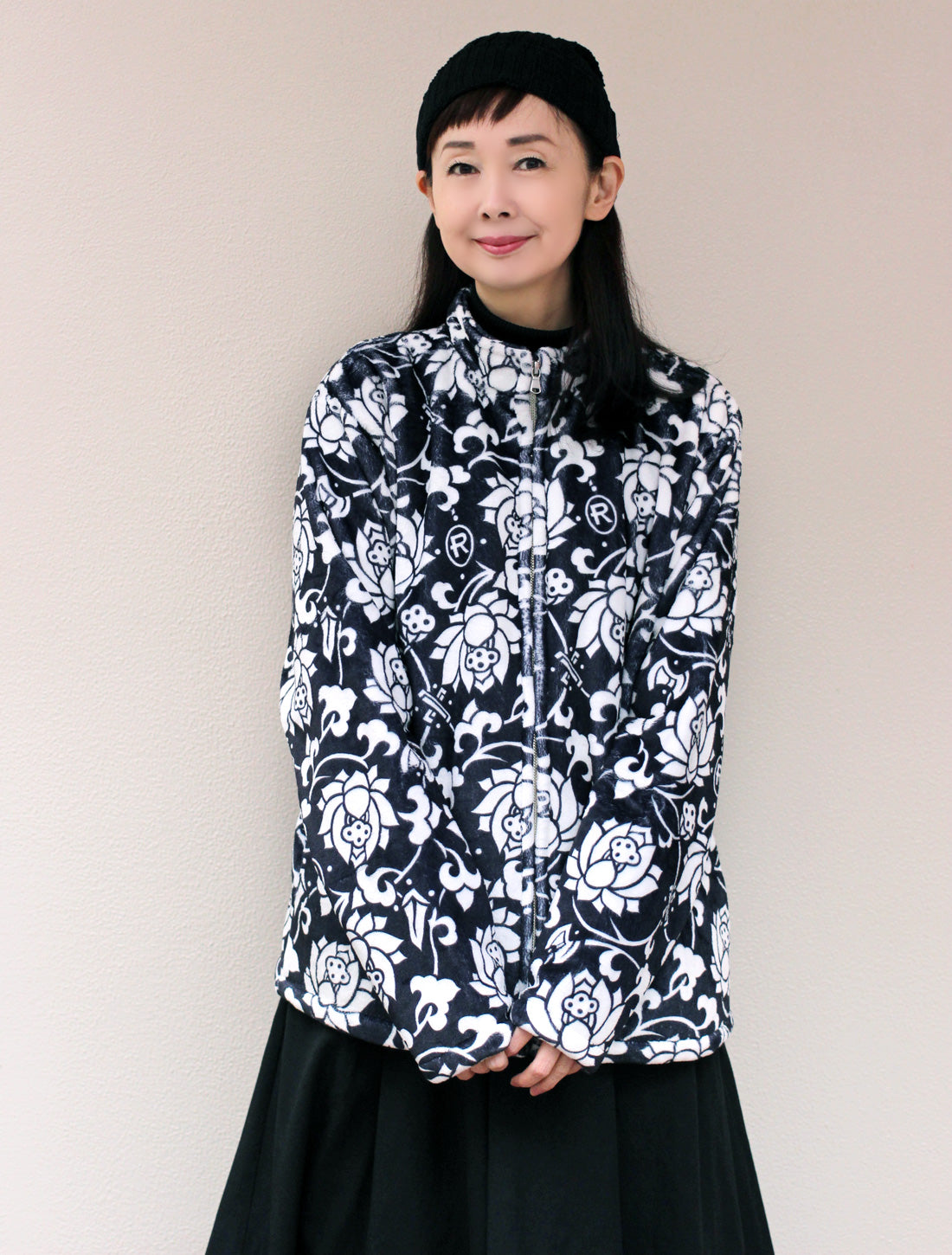 蓮唐草フリース