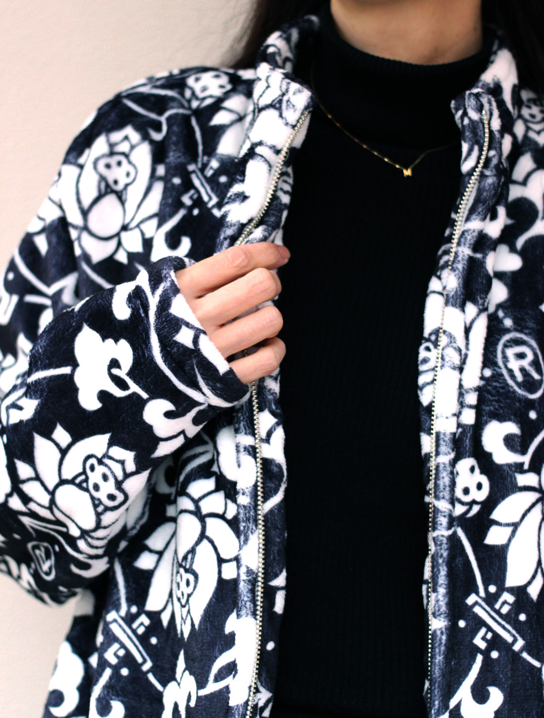 蓮唐草フリース