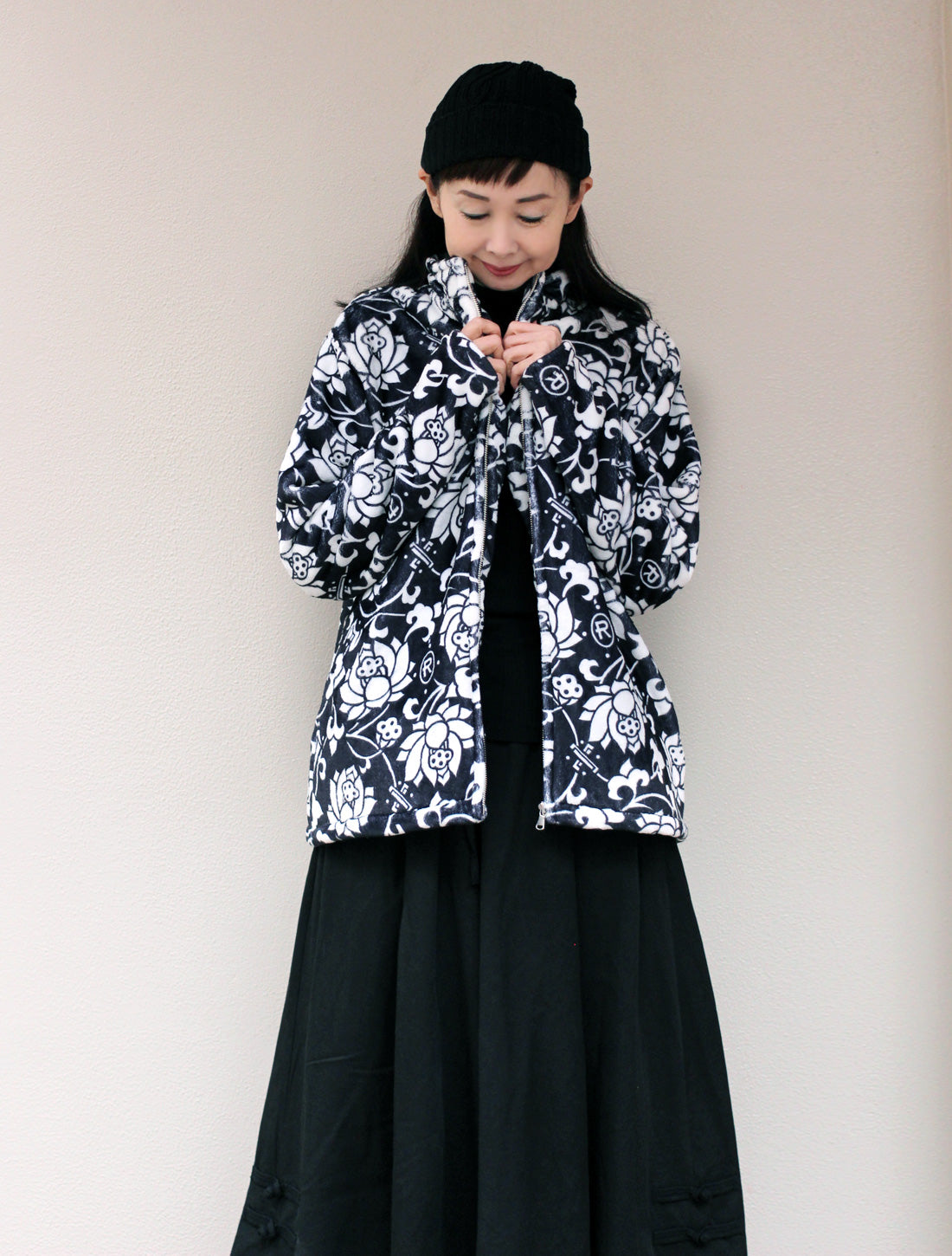 蓮唐草フリース