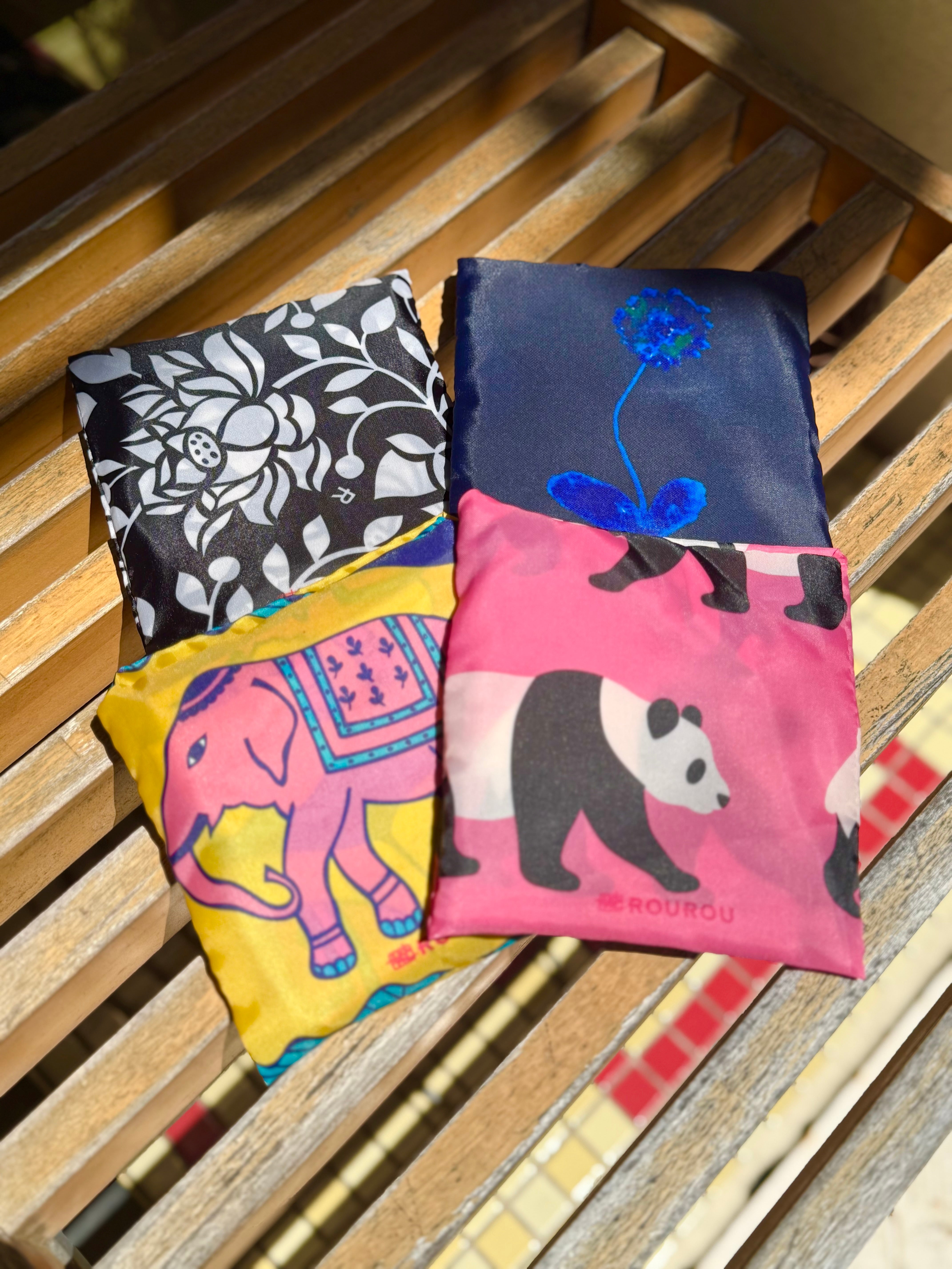 Colorful print eco bag 2