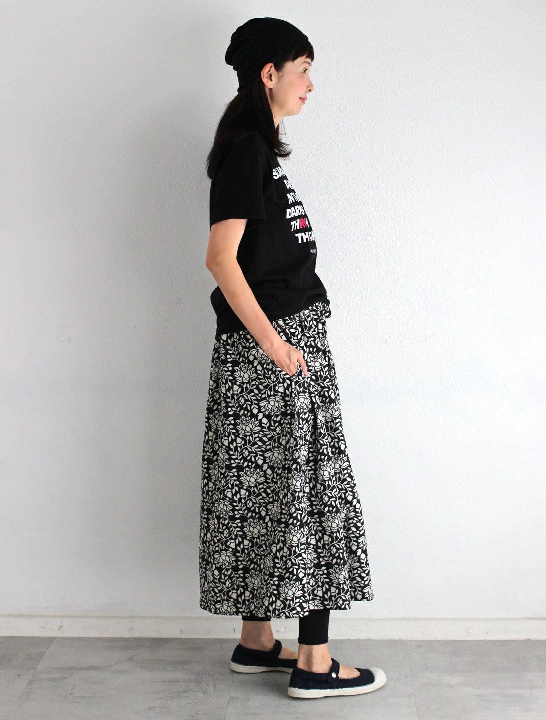 LOTUS Arabesque Skirt with Sash Belt