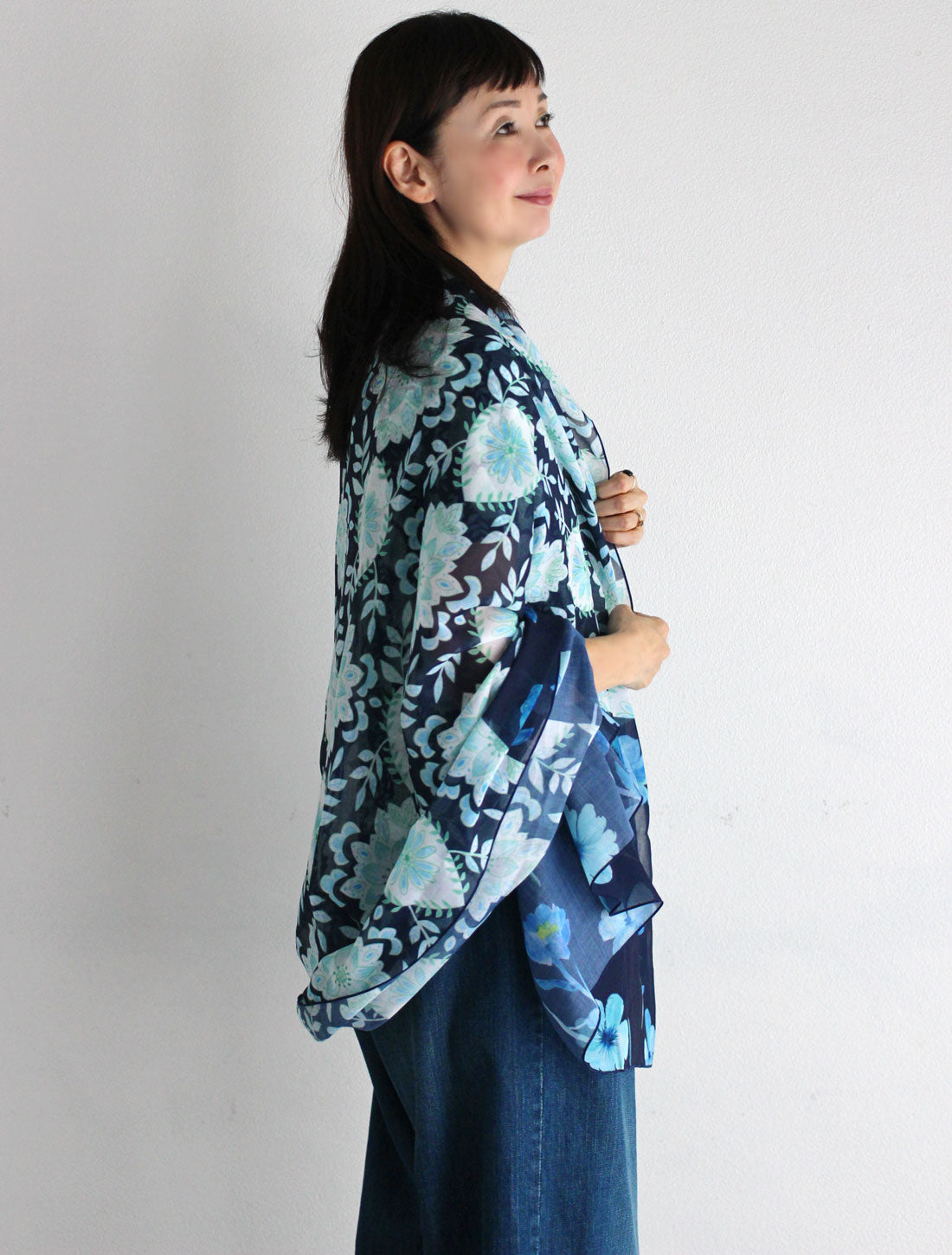 Patchwork Print Stole 3