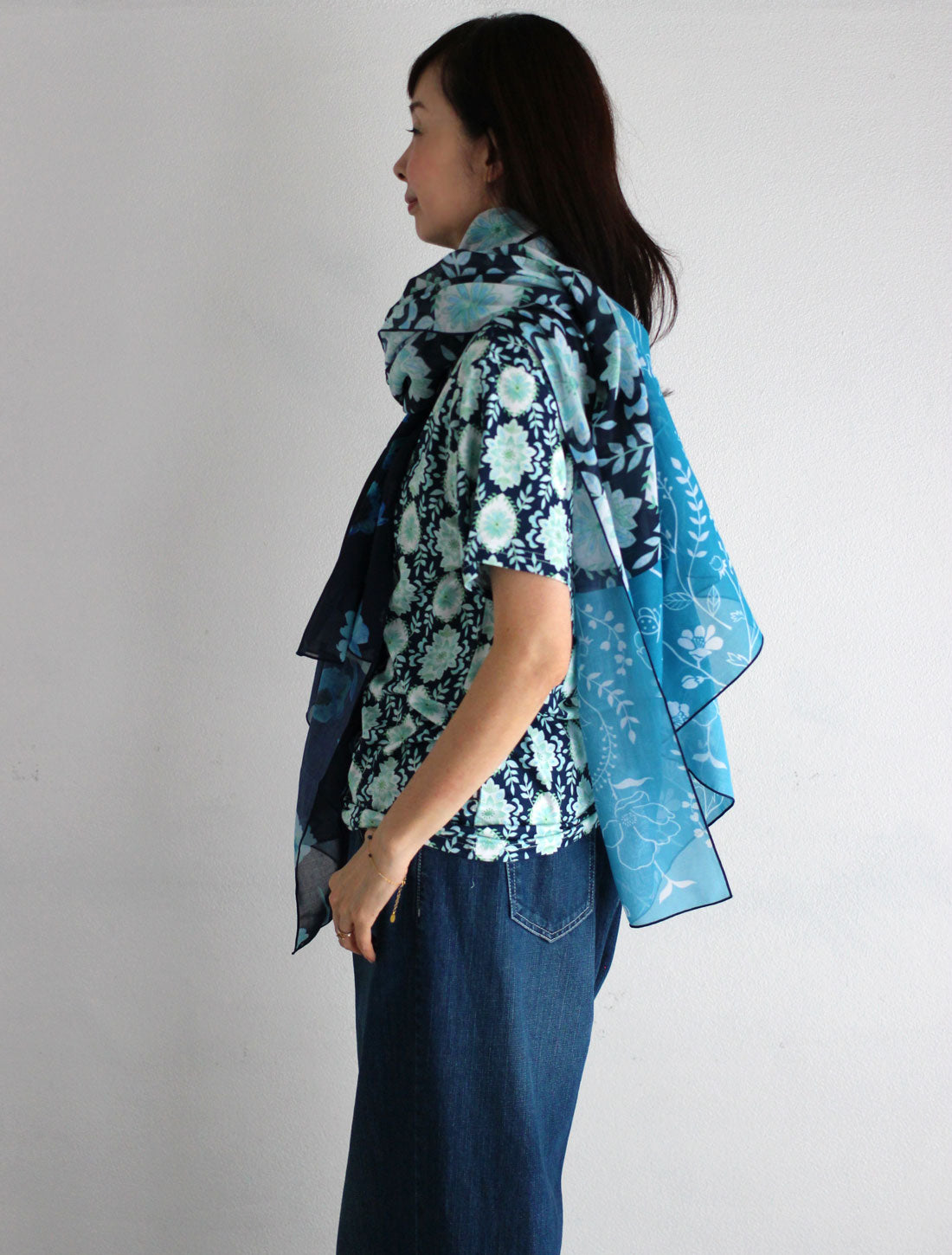 Patchwork Print Stole 3