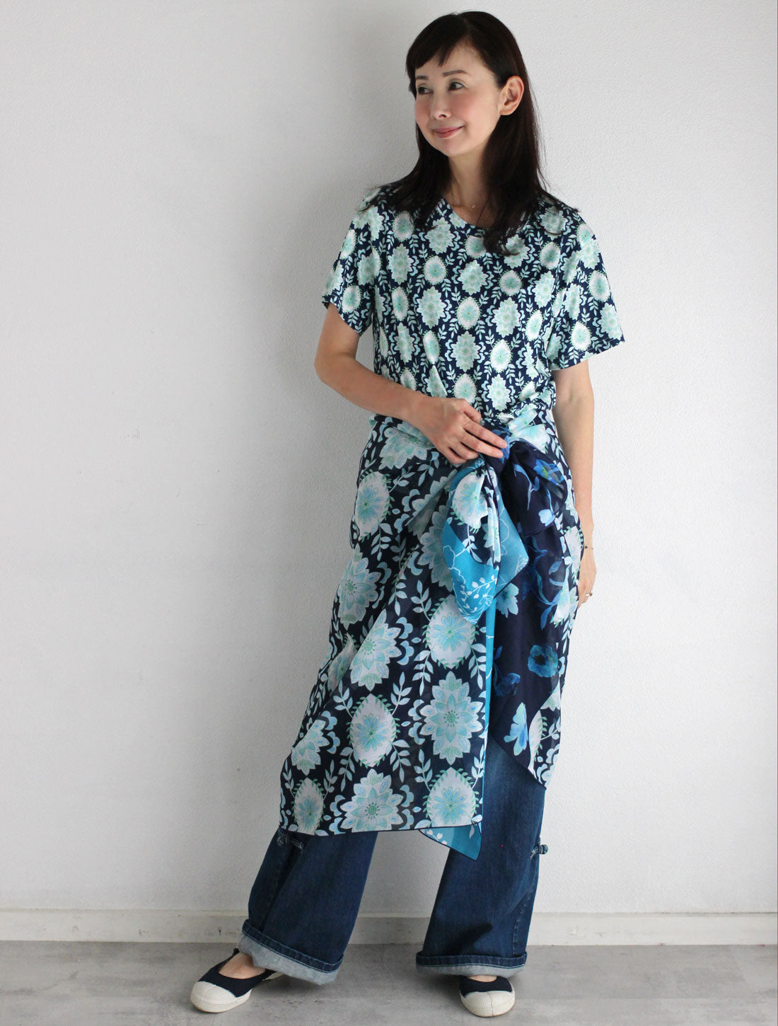 Patchwork Print Stole 3