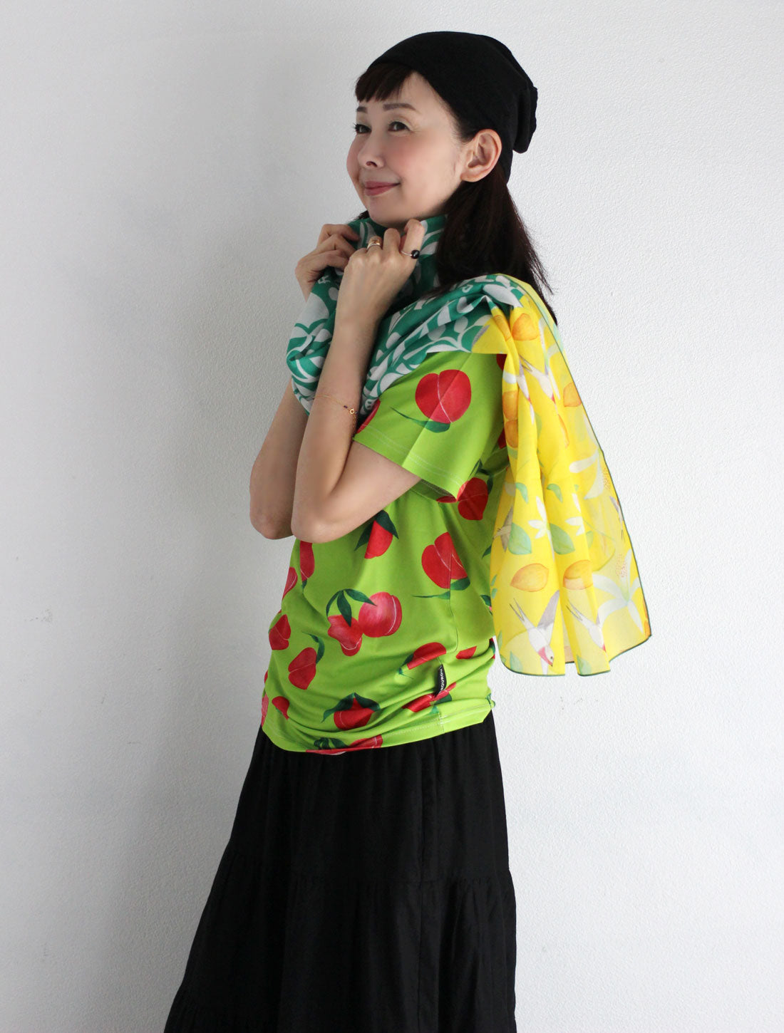 Patchwork Print Stole 3