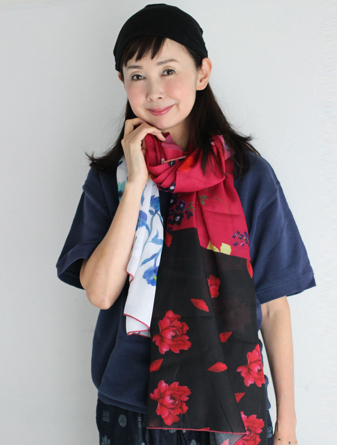 Patchwork Print Stole 3