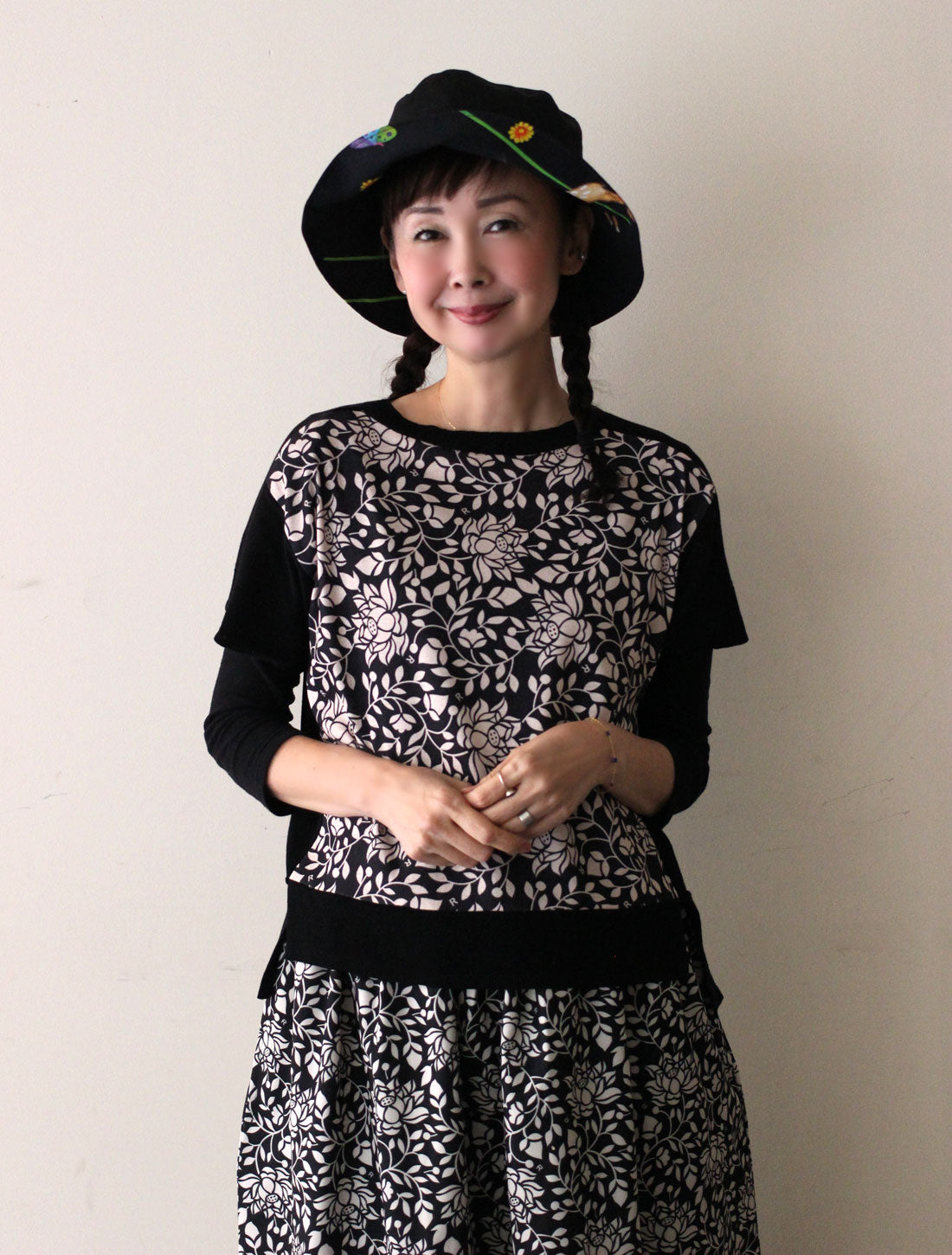 ROUROU Print Dress