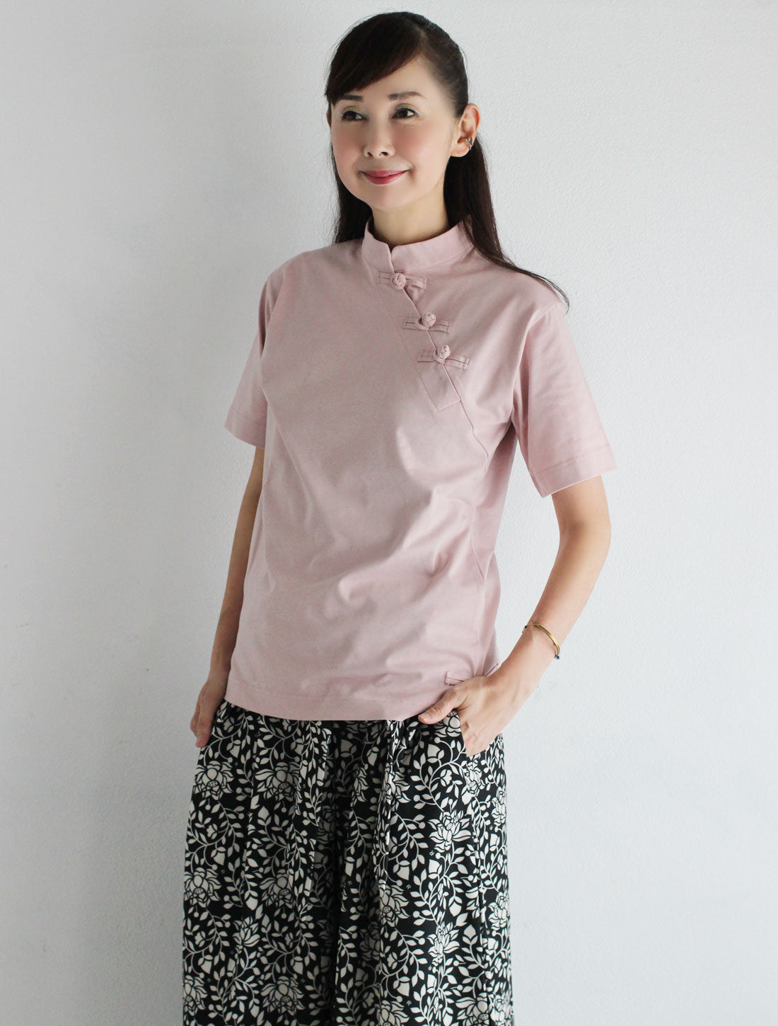 リラックスアオザイTシャツ