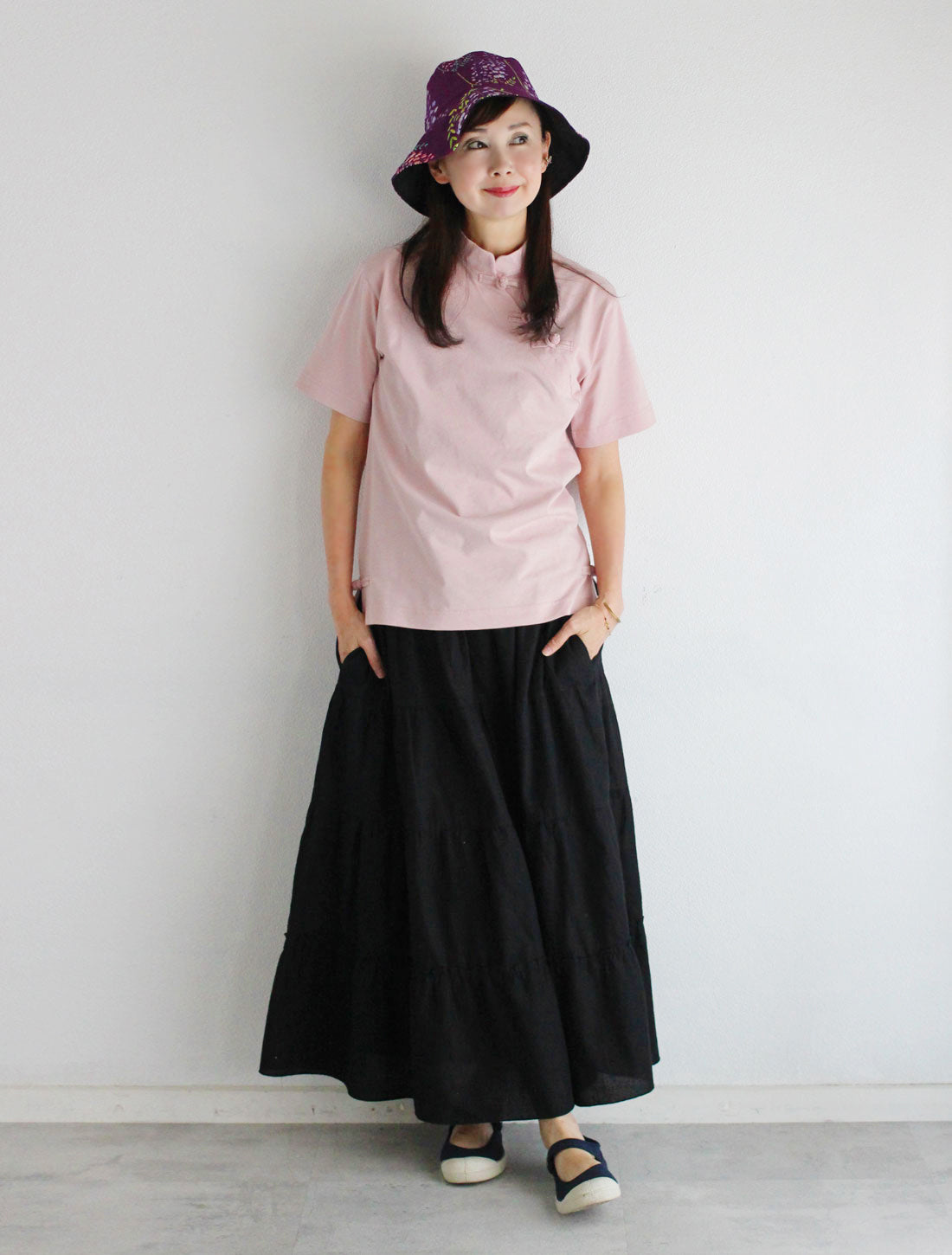 リラックスアオザイTシャツ