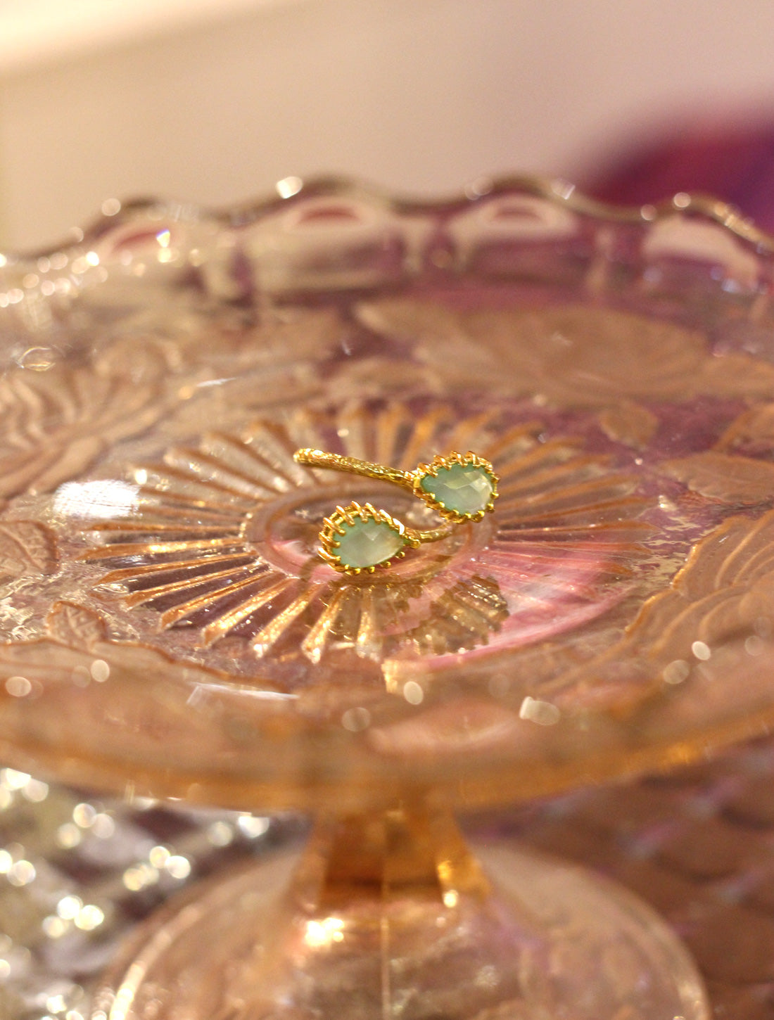 ダブルティアドロップリング