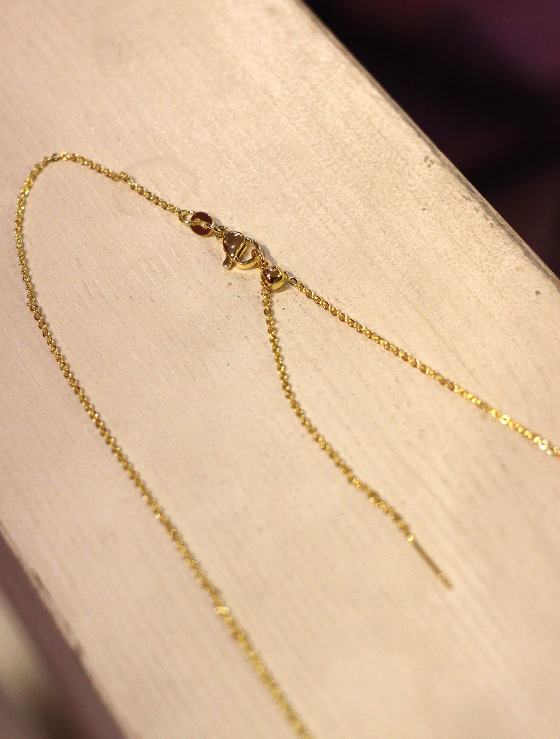 ティアドロップネックレス